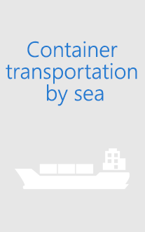 Container transportation by sea